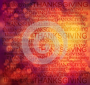 Thanksgiving word cloud background