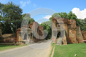 The Tharabar Gate in Bagan, Myanmar