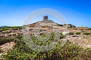 Tharros archaeological site, Sardinia photo