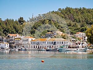 Thasos Island Capital, Limenas. Limenas translates to photo