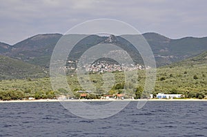 Thassos island Foreshore in Greece