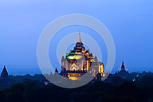 Thatbyinnyu pagoda in Bagan, Myanmar