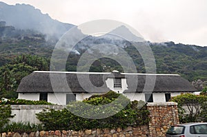 Thatch capetown house Capetown Fires photo