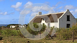 Thatched Cape Dutch house