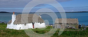 Thatched cottage on north uist