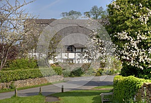 Thatched cottage at Stanton photo