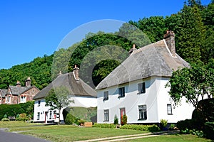 Thatched cottages, Milton Abbas.