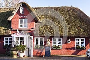 Thatched Roof House on Amrum