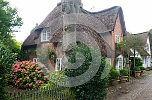 Thatched-roof House on Foehr Island