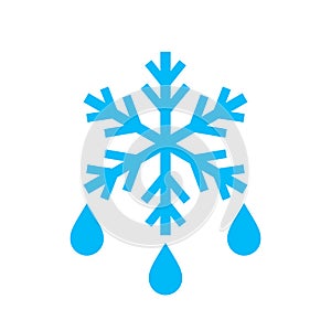 Thaw vector icon