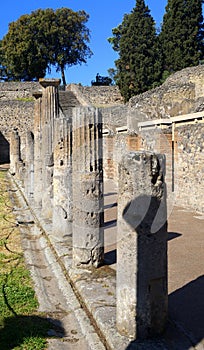 Theater in Ancient Pompeii