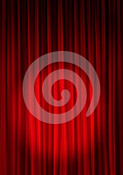 Theater Curtain Background