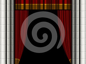 Theater curtains