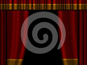 Theater curtains