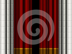 Theater curtains