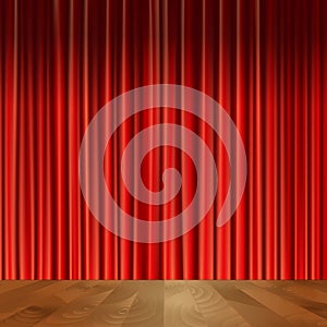 Theater curtains background vector design illustration