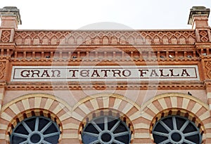 Great theater Falla -Gran Teatro Falla)- in Cadiz, Andalusia, Spain photo