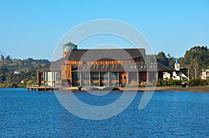 Theater of Frutillar, in Chile