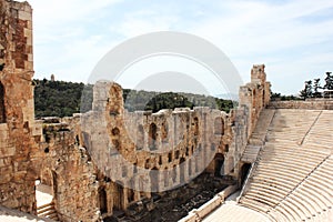 Theater of Herodes Atticus in the Acropolis of Athens