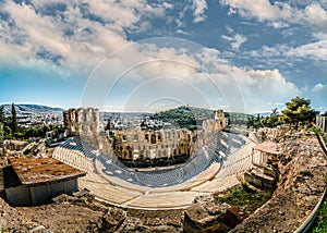 Theater of Herodes Atticus, Acropolis of Athens, Greece