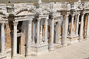 Theater of Hierapolis in Turkey