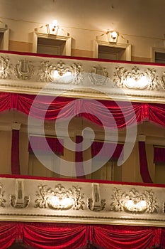 Theater interior