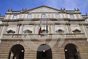 Theater La Scala in Milan photo