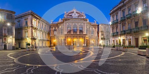 Theater Massimo Bellini, Catania, Sicily, Italy