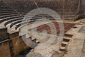 Theater in the ruins of the ancient city of Soli, North Cyprus