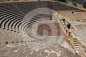 Theater in the ruins of the ancient city of Soli photo