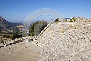 The Theater of Segesta in Sicily