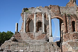 Theater of Taormina, Italy