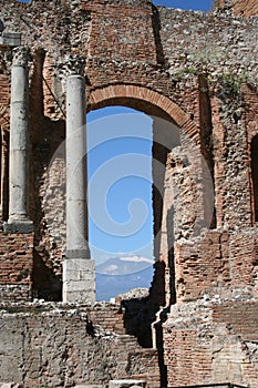 Theater of Taormina, Italy