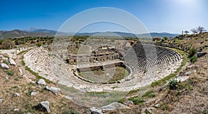 Theatre in Aphrodisias ancient city, Aydin, Turkey