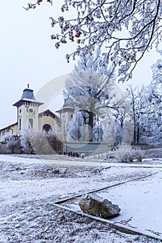 Divadlo Aréna pri parku Sad Janka Kráľa, Zimná nálada, Bratislava