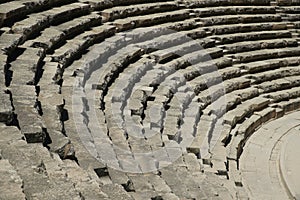 Theatre of Aspendos Ancient City in Antalya, Turkiye