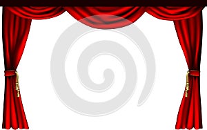 Theatre or cinema curtains