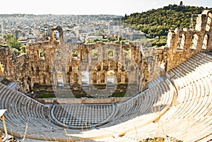 Theatre of Dionysus - Athens Greece photo