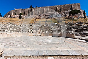 Theatre of Dionysus Eleuthereus Athens photo