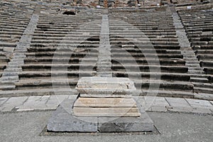 Theatre of Halicarnassus in Bodrum, Turkey