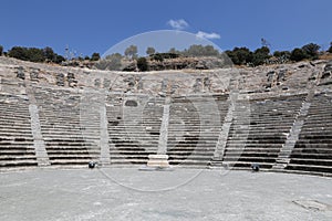 Theatre of Halicarnassus in Bodrum, Turkey