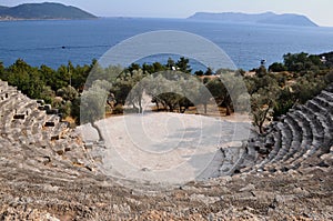 Theatre at Kas (Lycian, Antiphellus), Turkey