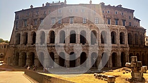 The Theatre of Marcellus Rome. photo
