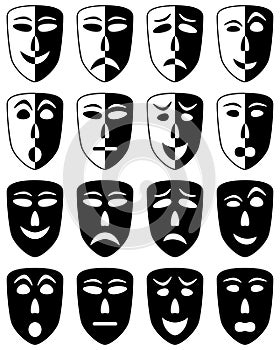 Theatre Masks Set