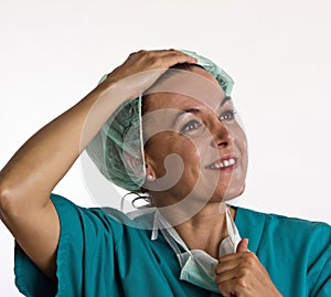 Theatre Nurse After Surgery