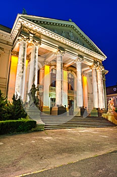 Theatre of Oradea twilight, Romania