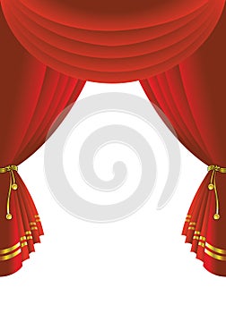 Theatre stage curtain