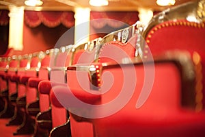 Theatrical armchairs