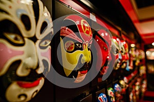 Theatrical masks,Chinese opera facial make-up