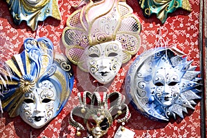 Thee carnival mask in venice